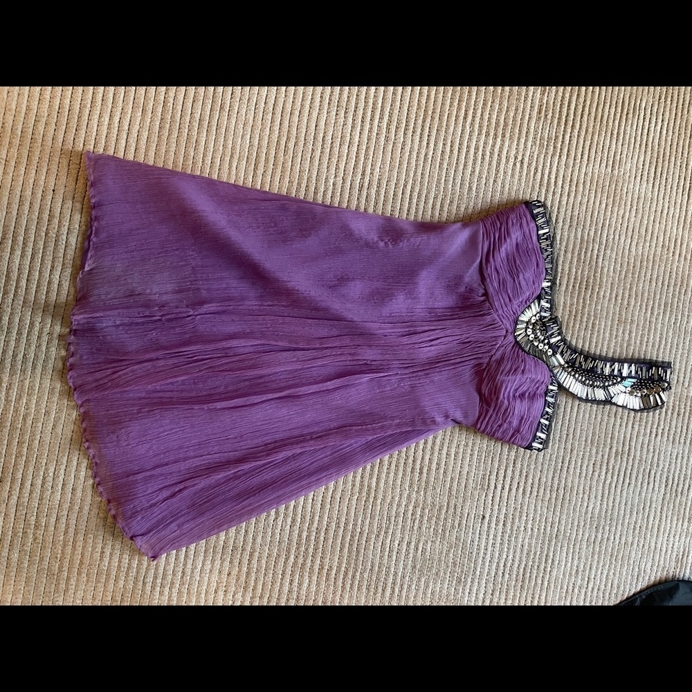 Purple cocktail dress Size S
